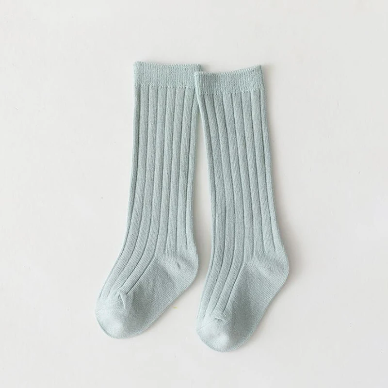 Spanische Kindersocken, gestreift, für Jungen und Mädchen, Baumwollsocke, atmungsaktiv, kniehoch, lange Baby-Socken, Schuluniform-Socken, 0–7 Jahre – Detail 17
