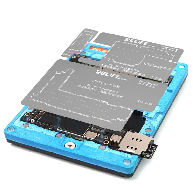 10in1 Planting Platform With BGA Reballing Stencil For IPhone12/12Pro Max/12Mini/11/11Pro Max/X/XS/XS MAX Soldering Repair Tools