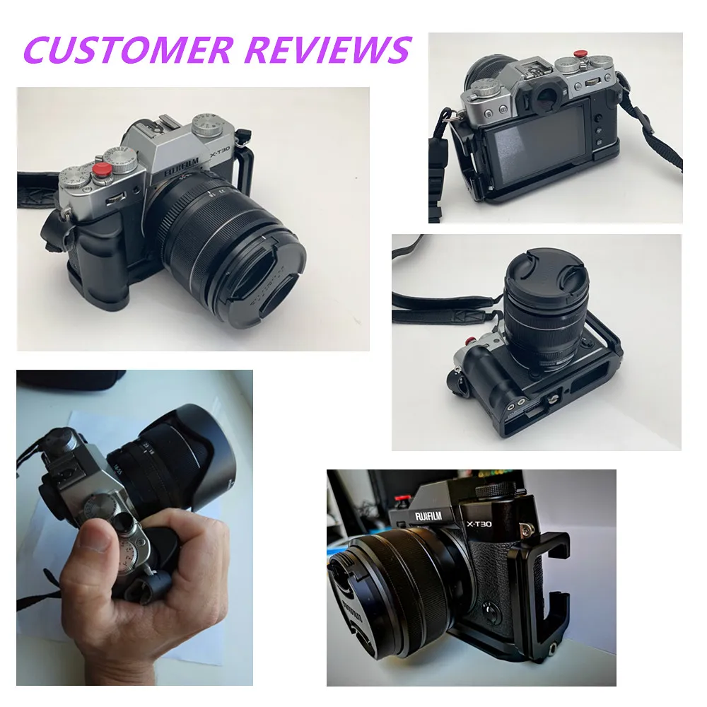 FUJIFILM X-T30Ⅱ X-T30 X-T20 プレート ブラケット Xt30 Xt20 Quick Release L plaka tutucu el kavrama Tripod braketi
