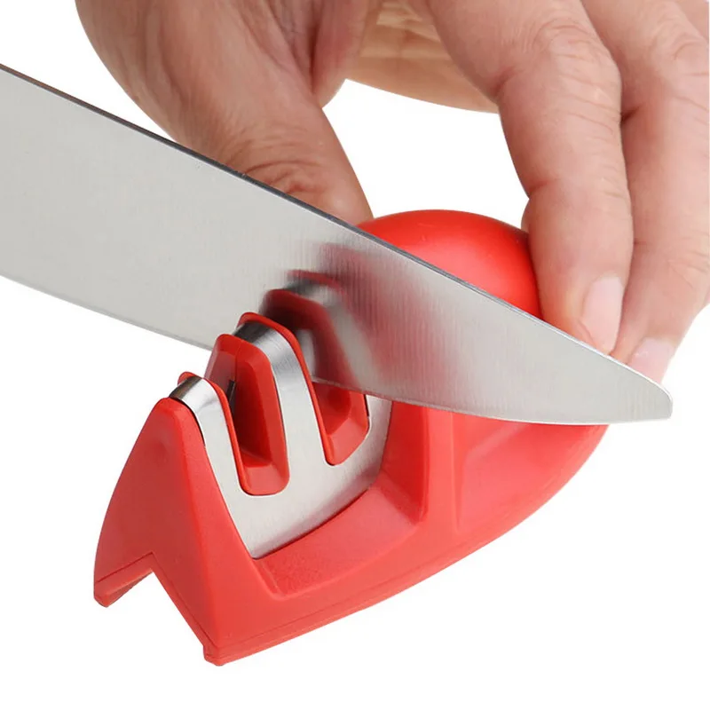 

2 stage mini portable diamond ceramic quick sharpening kitchen tool kitchen accessories