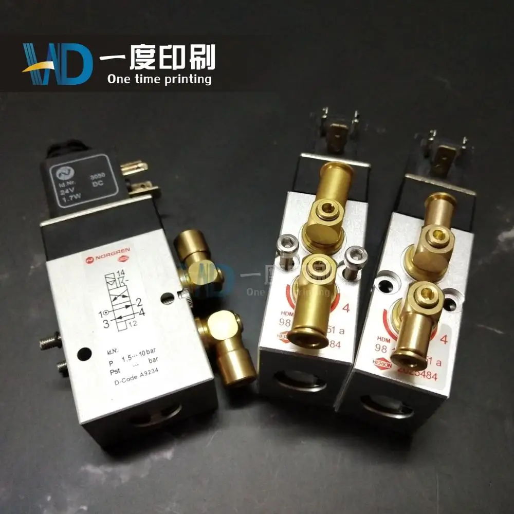 

original new 1pcs Heidelberg printing machine SM102/CD102 61.184.1051 Heidelberg solenoid valve 98.184.10 warmly for 1 year