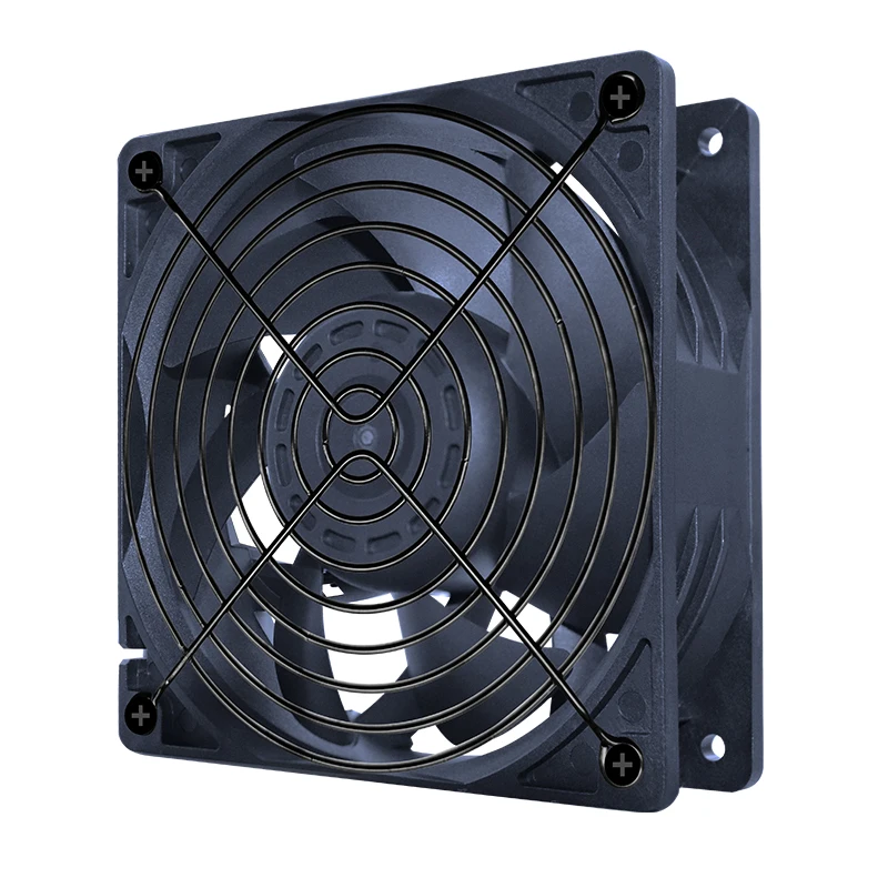 Two Ball Bearing 12038 High Speed 12V 12cm Case Cooling System Fan Kit For Computer BTC Mining Cabinet Server 120mm Ventilator