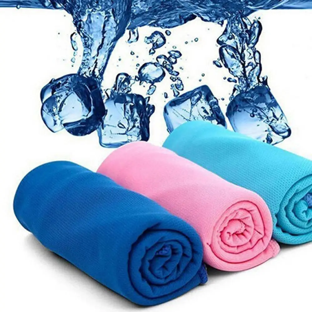 Gym Outdoor Sports Fitness Magic Rapid Cooling Towel Quick Cool Down Cloth