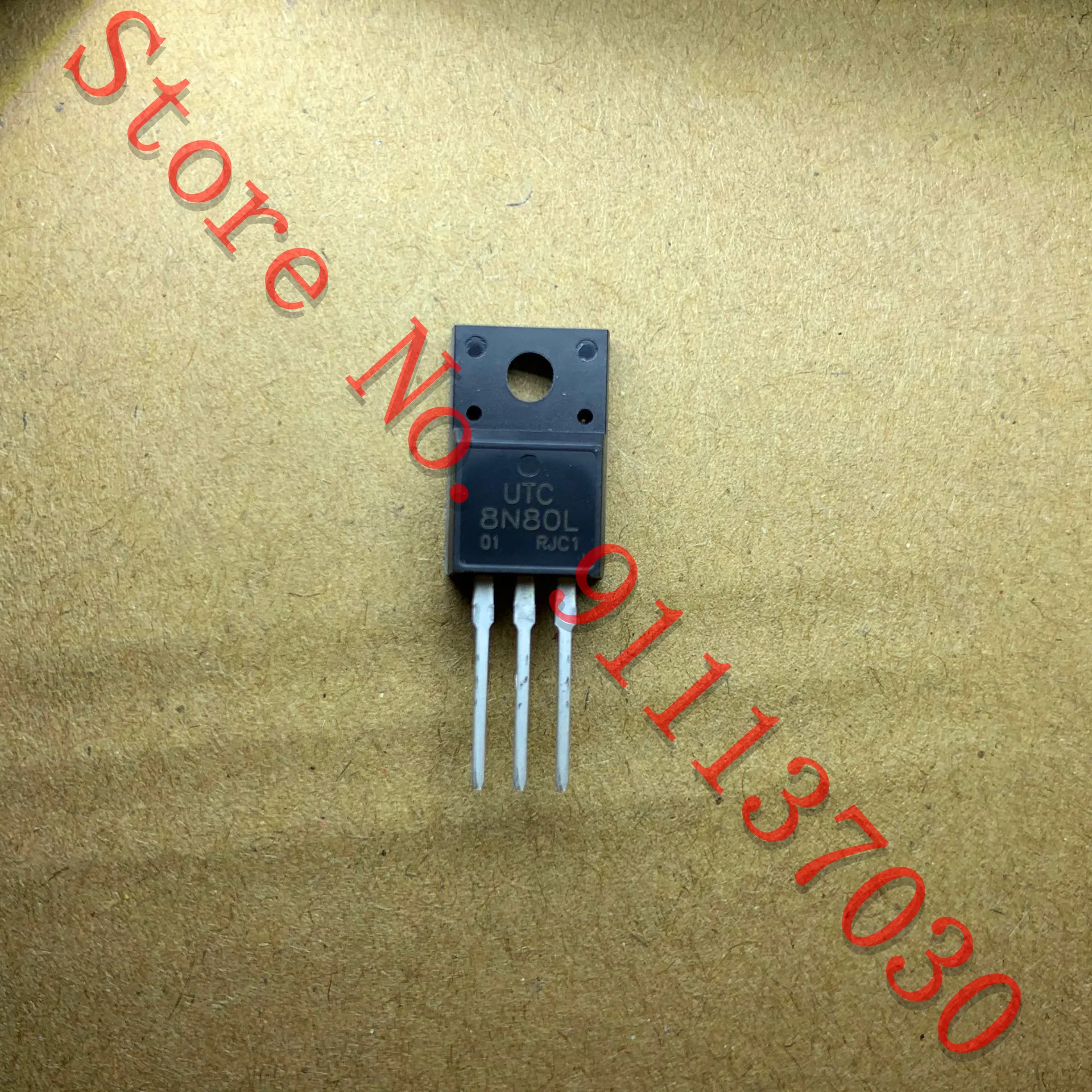 1pcs   UTC8N80L    8N80L   TO220F