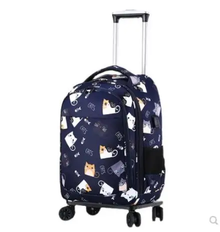 20 Inch women luggage Bags on wheels Travel trolley Bag Luggage wheeled bags Laptop Bag Wheels Travel trolley spinner suitcase