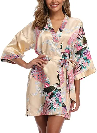 Sexy Comtumes Woman Summer Dress Japanese Yukata Bathing Robe Japanese Style Kimono Party Nightgown Pajamas Spa Massage Gown