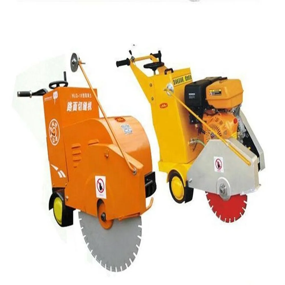 Diesel Hydraulic Start Concrete Wall Asphalt Road Cutter Saw Cutting Machine