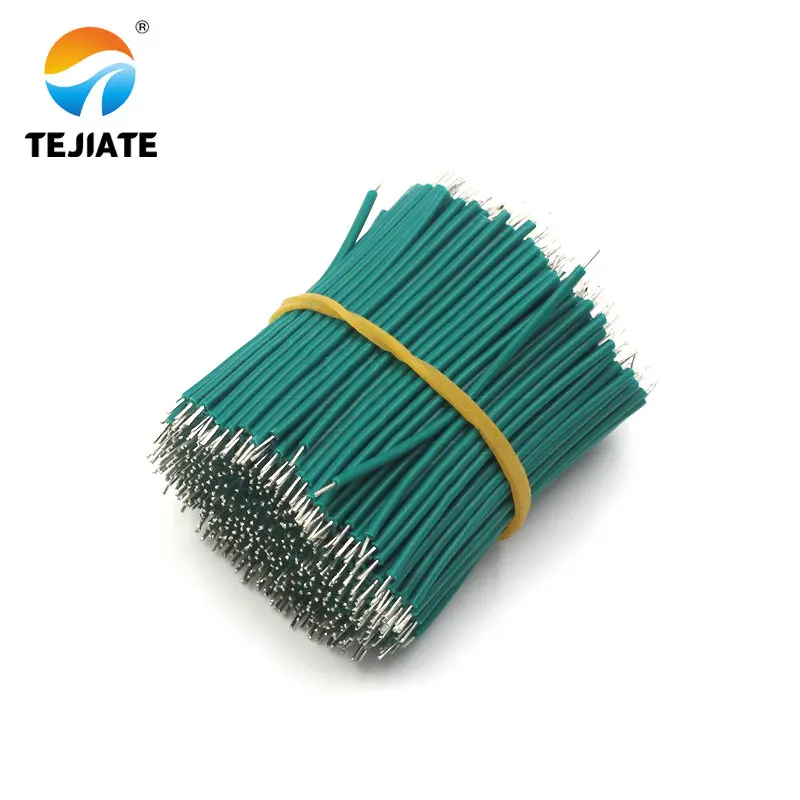 100PCS 5/0.8 24AWG 5/15CM Jumper-wire Welding-wire Conducting-wire Electronic Connecting-wire Tin-plated