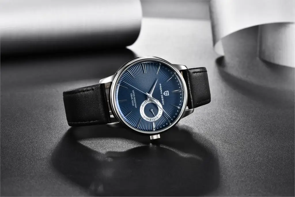 Original PAGANI DESIGN 1654 Modische Casual Sportuhr Herren Militäruhr Edelstahl Wasserdichte Quarzuhr Reloj Hombre – Detail 10
