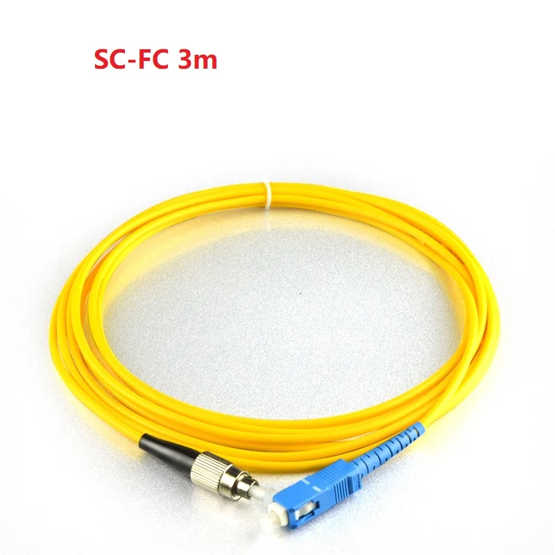 

SC-FC Duplex Single Mode Fibre Patch Cord Fiber Cable Jumper 3m