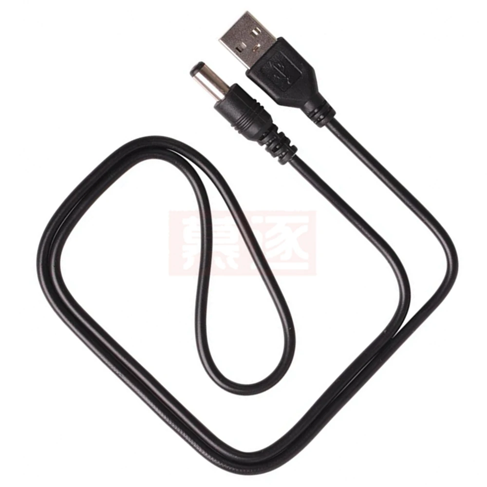 2PCS Length Best Black USB Port 5V 5.5*2.1mm DC Barrel Power Cable Connector For Small Electronics Devices usb extension cable