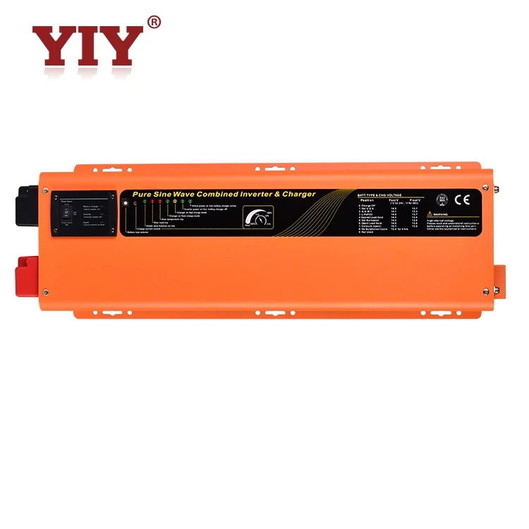 Factory price pure sine wave inverter 4kw 24v to 220v single/split-phase inverter&battery AC charger