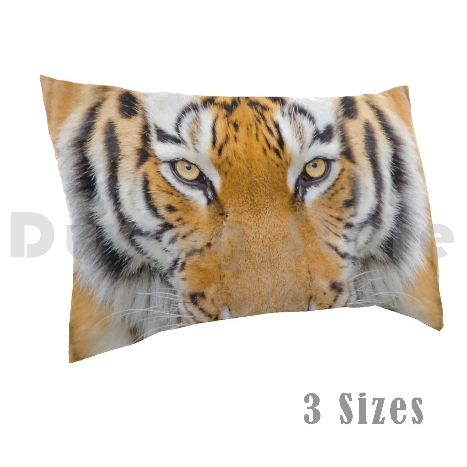 Bengal Tiger Pillow Case DIY 50*70 Bengal Tigger Animal Big Cat Cat Tiger Big Tiger Tiger Face