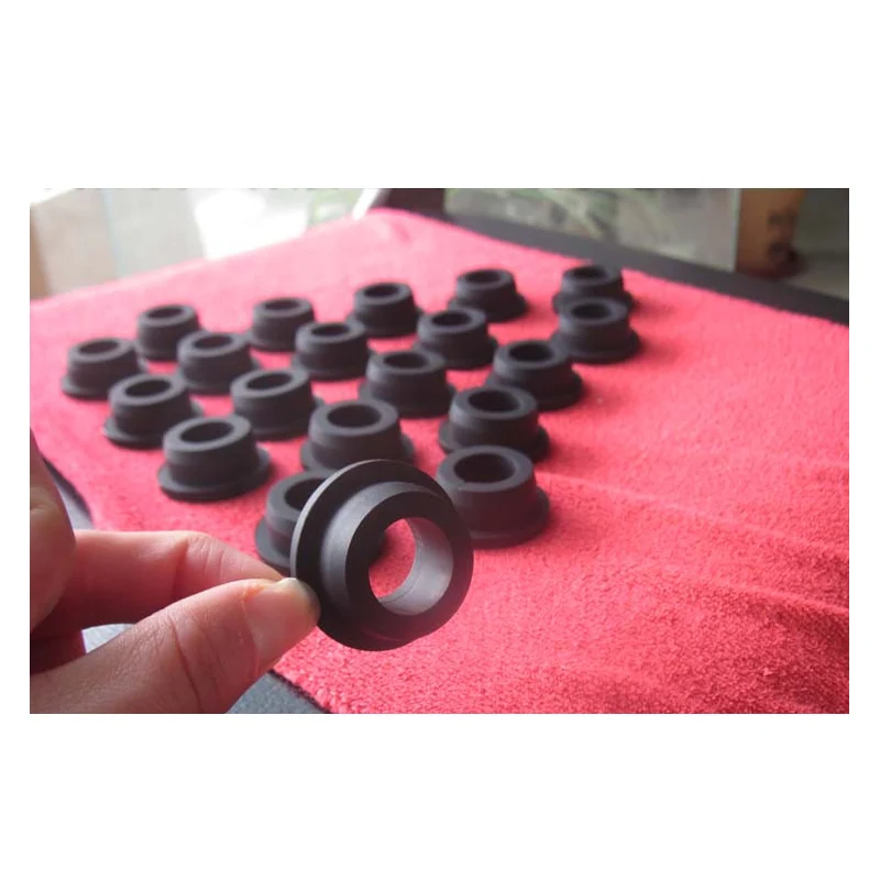 2-5 pz bianco/nero rotondo cavo di tenuta in gomma siliconica passacavo tappi per cavi cablaggio proteggi boccole o-ring guarnizione 5-28mm