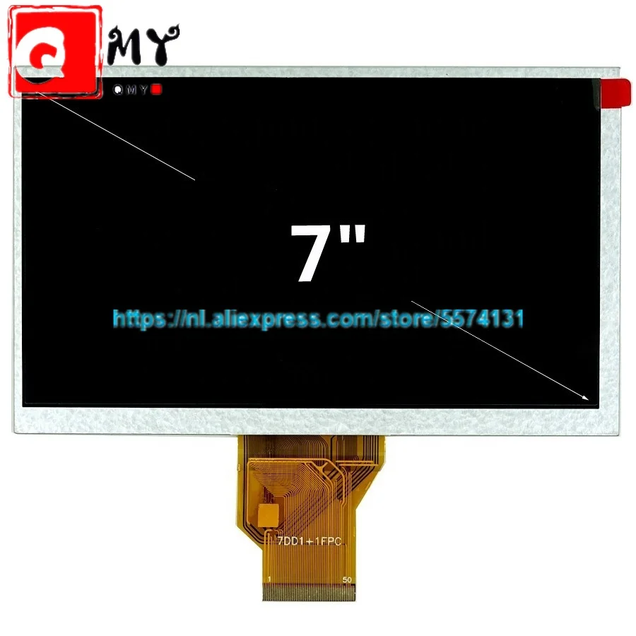 7'' inch LCD Display 20000938-30 AT070TN90 v.1 v.x at070tn90v.1 LCD screen display screen 800x480 resolution 50PIN RGB interface