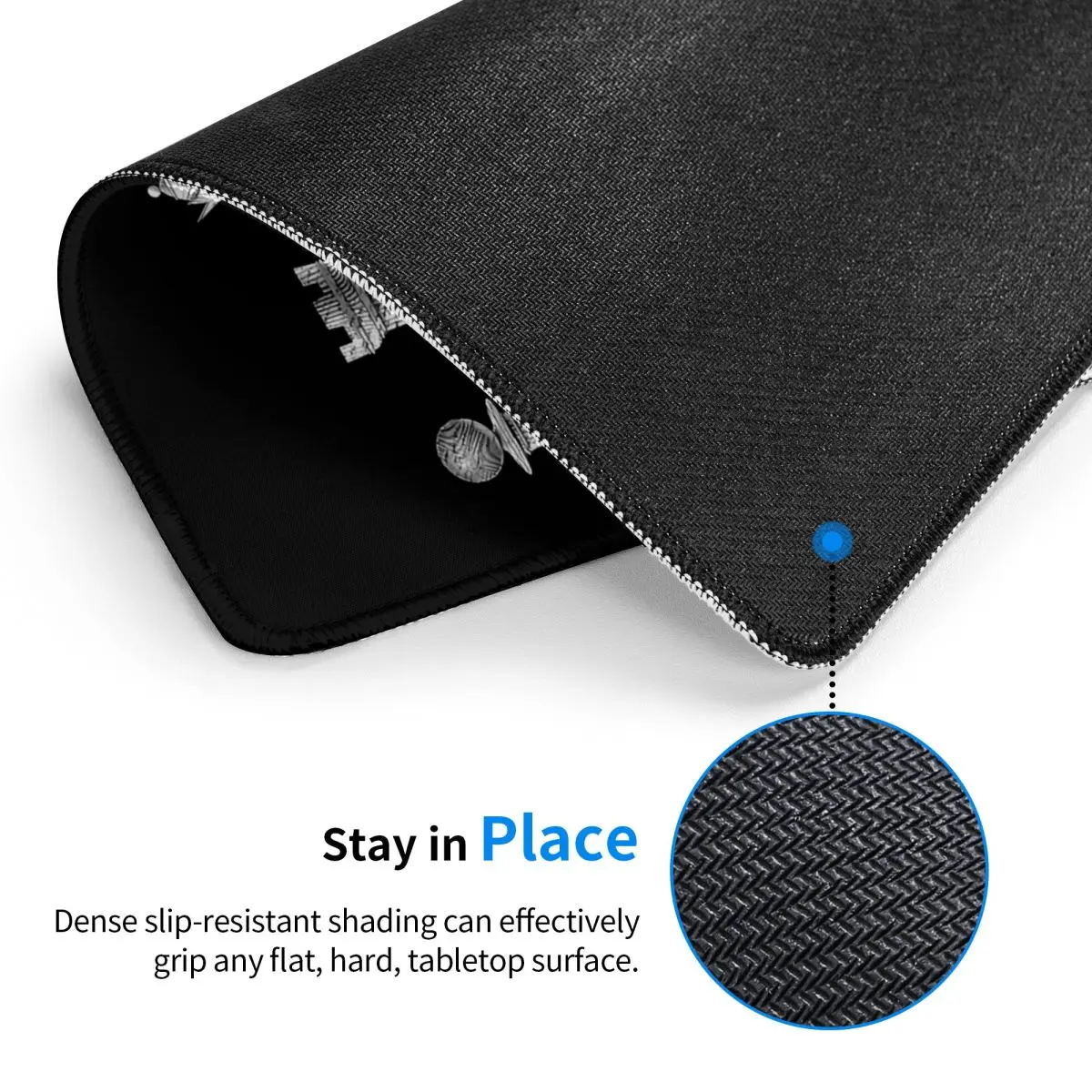 Mousepad de borracha anti-derrapante tabela periódica de elementos mesa de escritório tapete de computador jogo de tabuleiro engraçado do jogador de xadrez