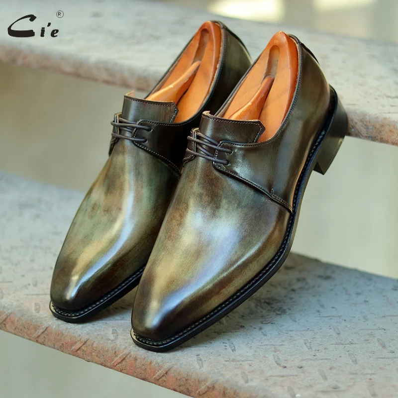 cie derby shoes men with leather sole dress shoes goodyear welted men office shoes men formal shoes leather elegant classic D255