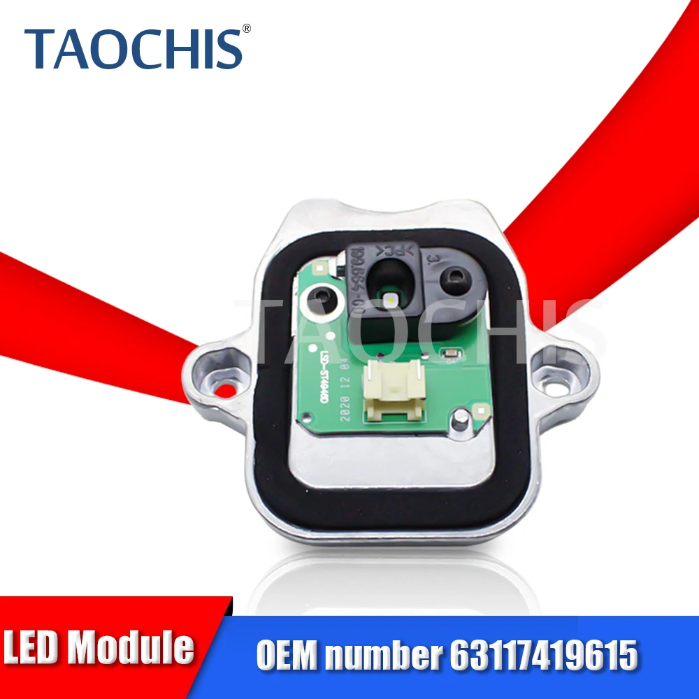 TAOCHIS 1PC LED Light Source Module Original OEM Ballast 6311 7419 615 Fit for BMW 3 Series F35 2015-2018 Small Light Source