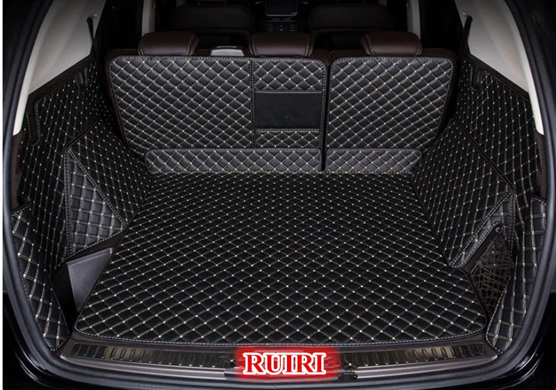 

Специальные коврики в багажник автомобиля для Mercedes Benz GLE 250 300 350 400 W166 2019-2015, прочные коврики в багажник, чехол для GLE 2017