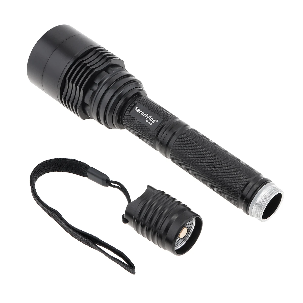 SecurityIng Infrared Flashlight 10W IR 850nm T50 LED Zoomable Night Vision Torch Infrared Flashlight Tactical Hunting Flashlight