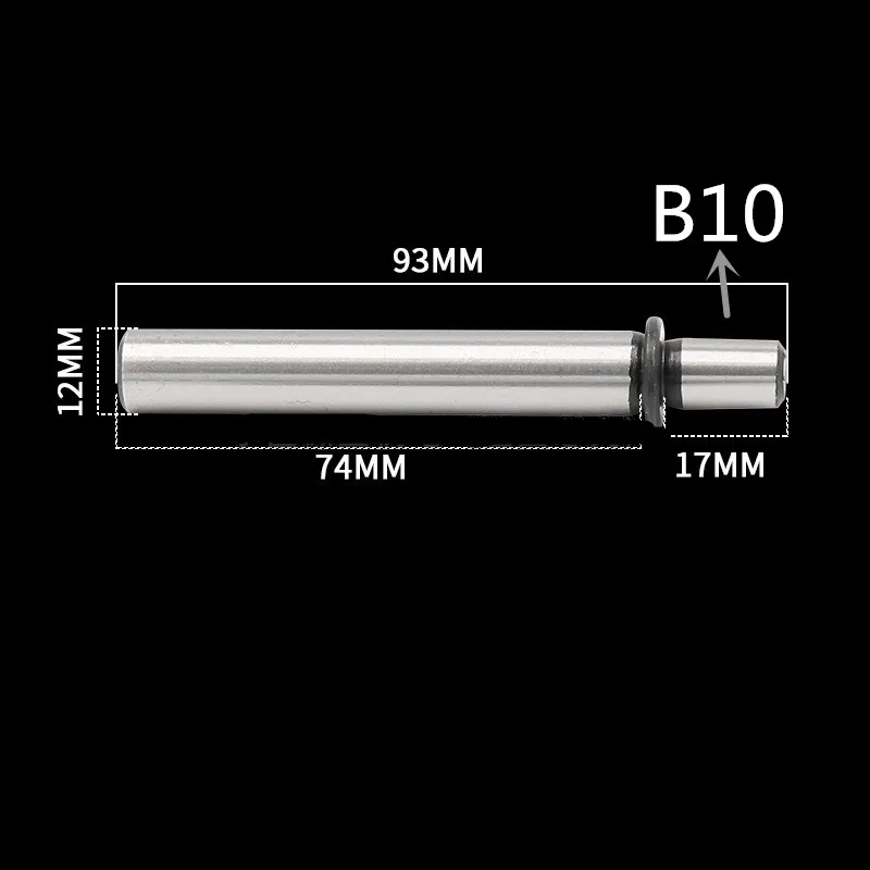 High Precision Bench Drill Integrated Spindle B10B12B16 -12mmDrill Chuck Taper Connecting Rod