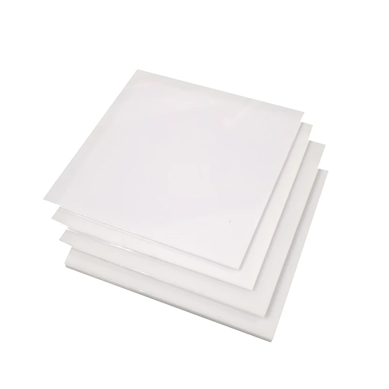 White Acrylic Sheet Custom Plexiglass Sheet Milky White Plastic Sheet Transparent Diffuser Processing 2 3 5 10mm