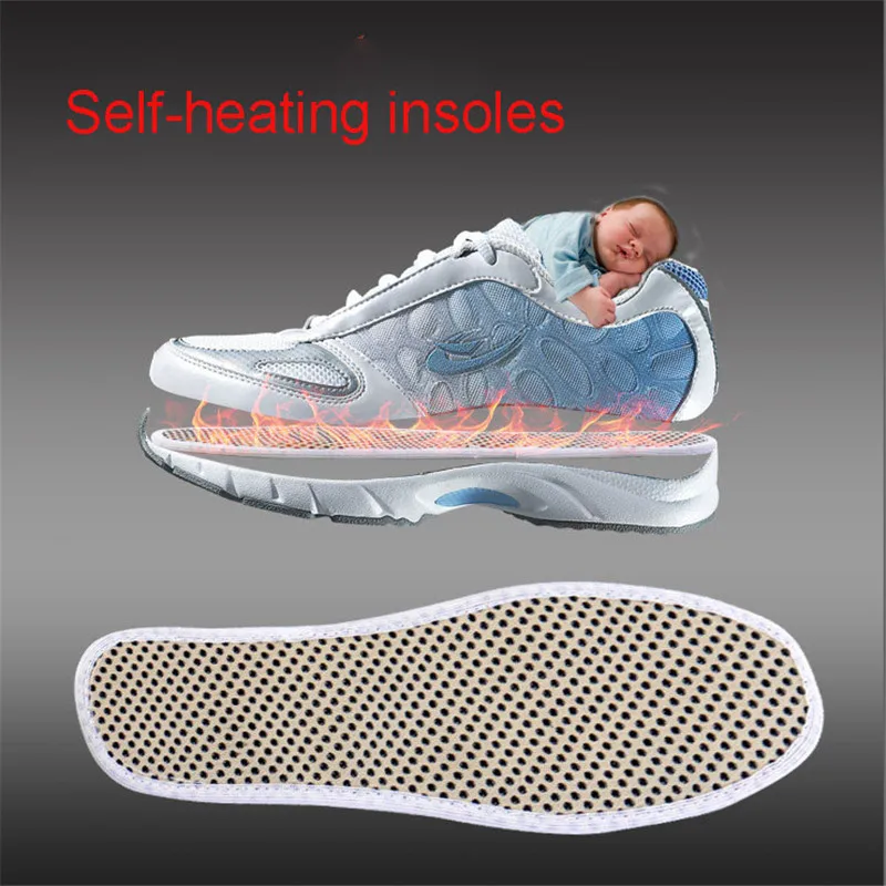 Women Massage Insoles Magnetic Therapy Self Heating Insoles Foot Care Soft Shoe Pads Unisex Weight Loss Slimming