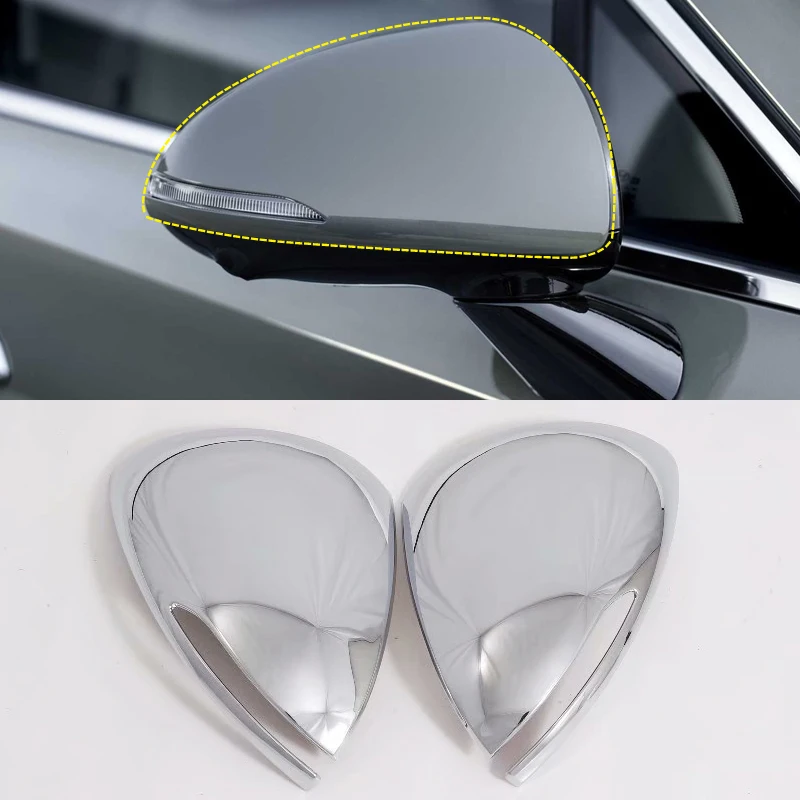 

2 шт., автомобильные аксессуары для зеркала заднего вида, для Hyundai Sonata 2020 2021