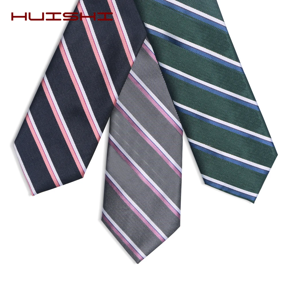 Corbata de punto para hombre, corbata clásica de decoración de traje, corbata de poliéster de camisa de vestir de estilo británico, corbata sólida