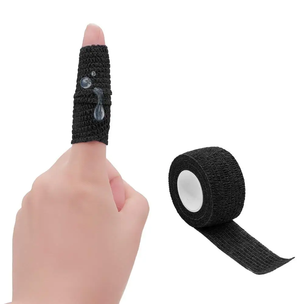96/12/3 Stück Tattoo-Griffbandagen, Einweg-Selbstklebende Finger- und Handgelenkschutz-Tapes für Tattoo-Griffzubehör – Detail 7