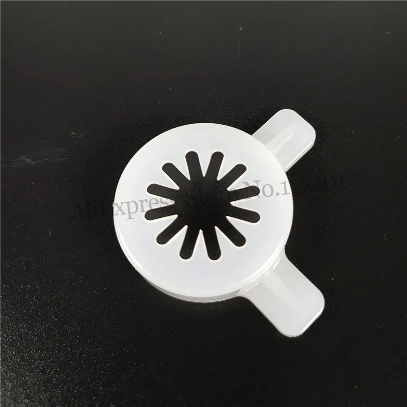 5 Pieces Fantastic Ice Cream Shape Lids Spare Parts Modeling Caps Soft Serve Ice Cream Machines Accessories 29mm Inner Diameter