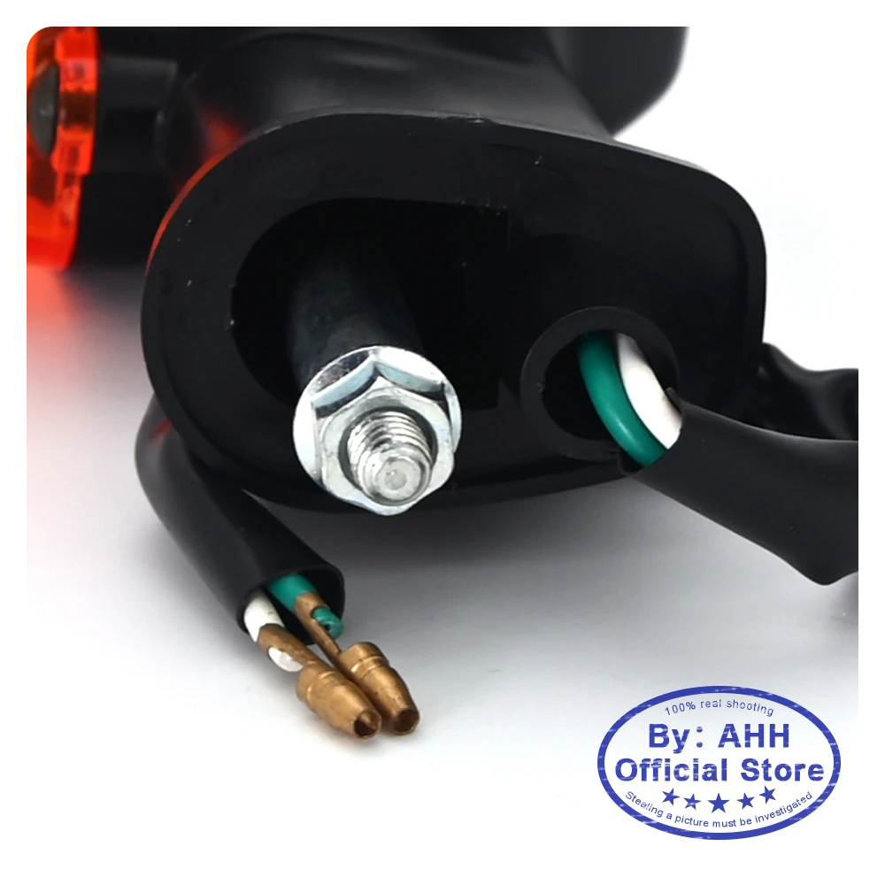 AHH 1 Pair Front Rear steering lamp Cornering Turn Signals Indicator Light For Kawasaki ZX-6R ZX-7R ZX-10R ZX-9R ZX-12R 6R 10R