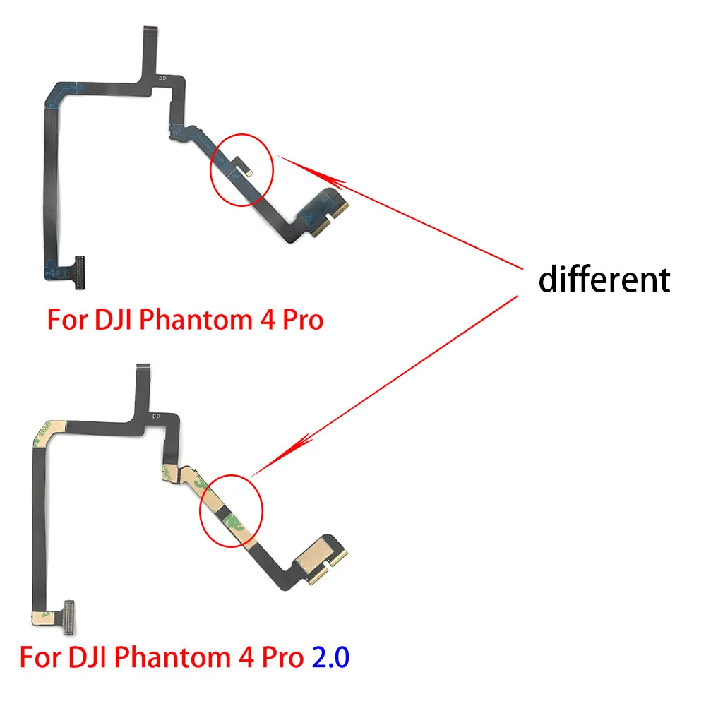 For DJI Phantom 4 / Phantom 4 Pro / Phantom 4 Pro 2.0 Ribbon Flat Cable Soft Flexible Wire Flex Cable Camera Gimbal Repairing