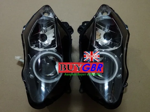 Buygbr For Yamaha YZF-R1 2007-2008 07 08 Motorcycle Headlight Lamp Assembly YZF-R1 2007 2008