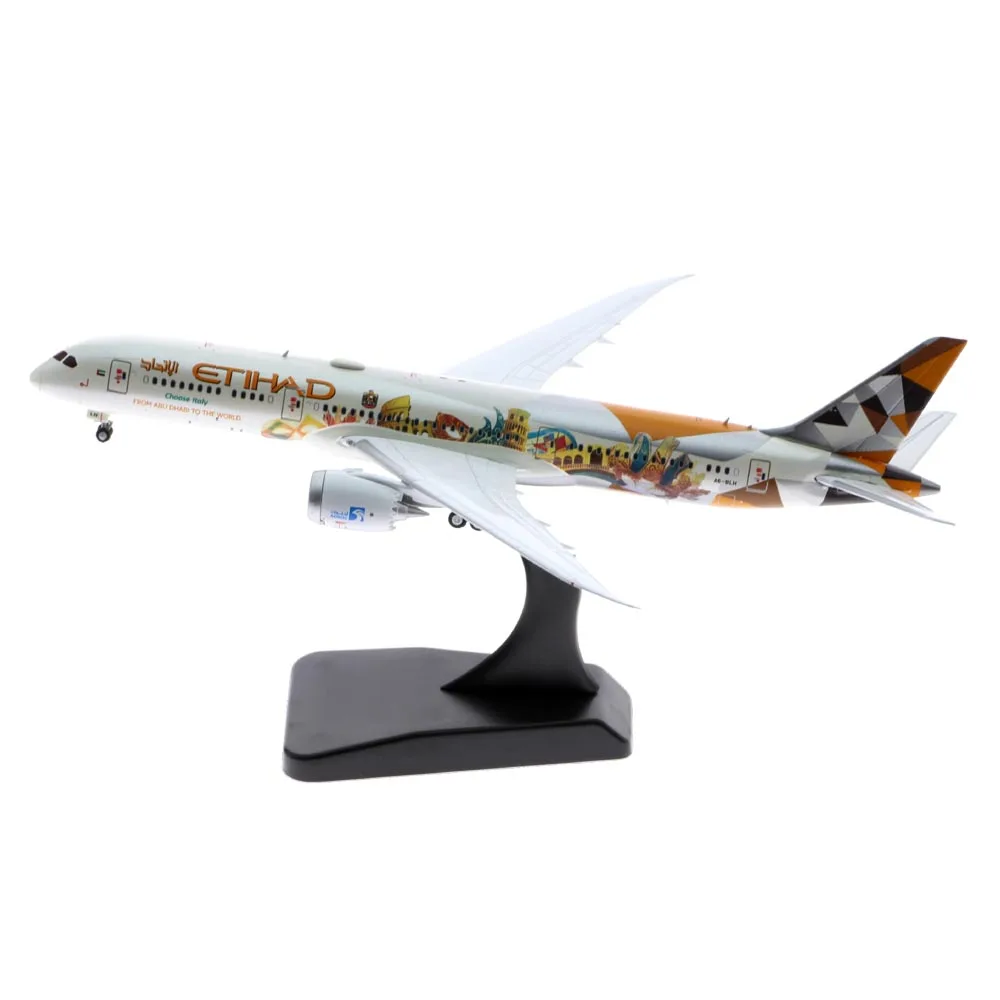 1:400 Legering Collectible Vliegtuig Jc Wings XX4255 Etihad Airways Dreamliner Kiezen Italië Livery B787-9 Diecast Vliegtuigen Model A6-BLH