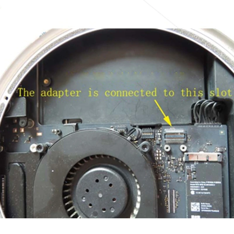 Переходник PCI для карт M Key NVMe M.2 SSD для Mini 2014 Late A1347 Megen2 Megem2 Megeq2, платы преобразователя