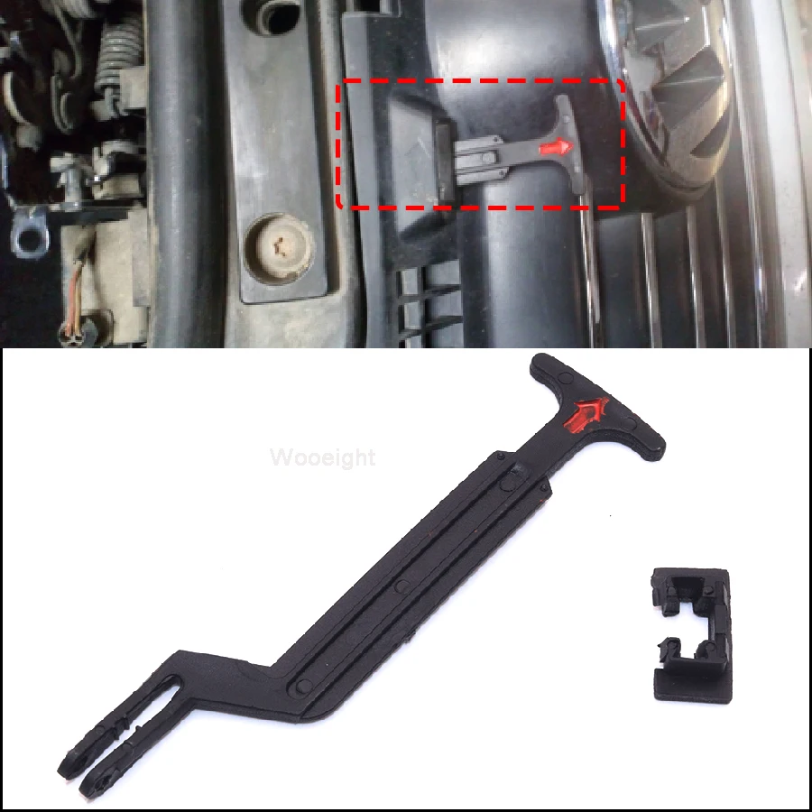 

Wooeight 1 шт. крышка капота двигателя, замок, защелка, ручка 1J0823593C 3B0823593 для VW Volkswagen Passat Golf Bora MK4