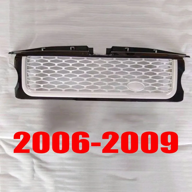 For Range Rover Sport 2006 07 08 09 10 11 12 2013 Chrome ABS Front Upper Bumper Mesh Grill Grille