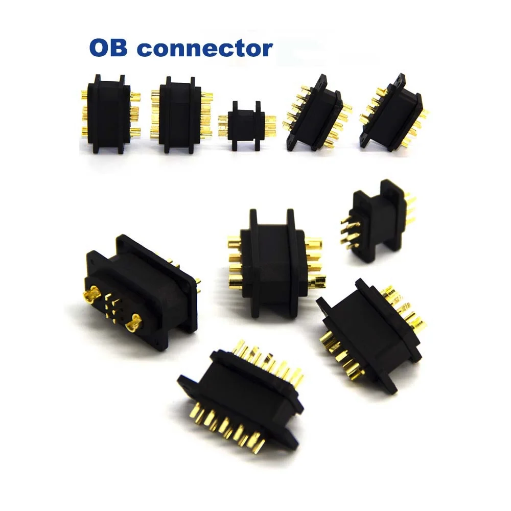 

1 Pair OB Connector 10P 6P 2-4P 2-6P 2-8P Multi-wire Servo Extension Plug for RC Fixed-Wing Aircraft Multi-Axis Aircraft