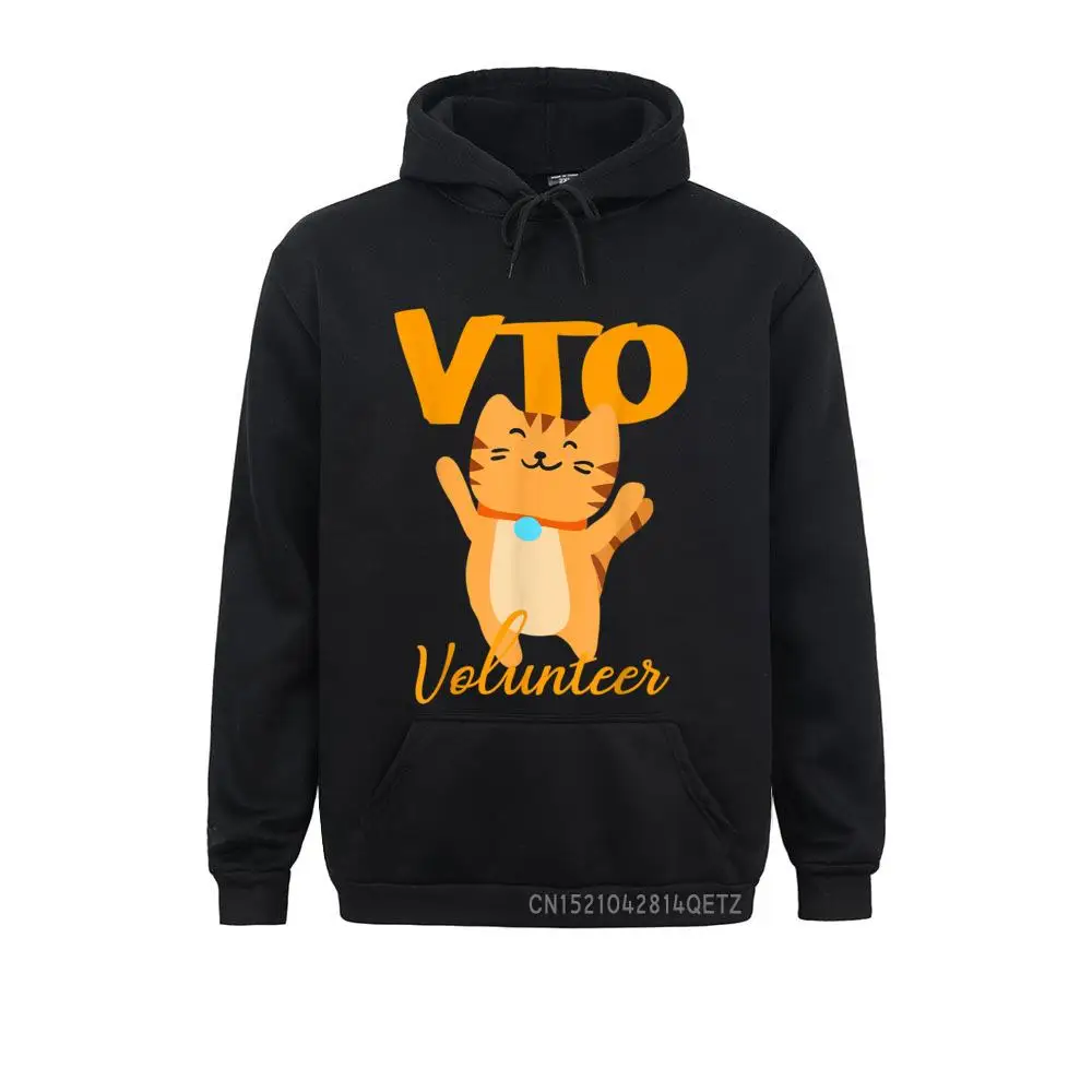 

Funny Cat VTO Volunteer For Associates That Love Kitties V.T.O. Sweatshirts Hoodies Long Sleeve For Men Company Sweatshirts