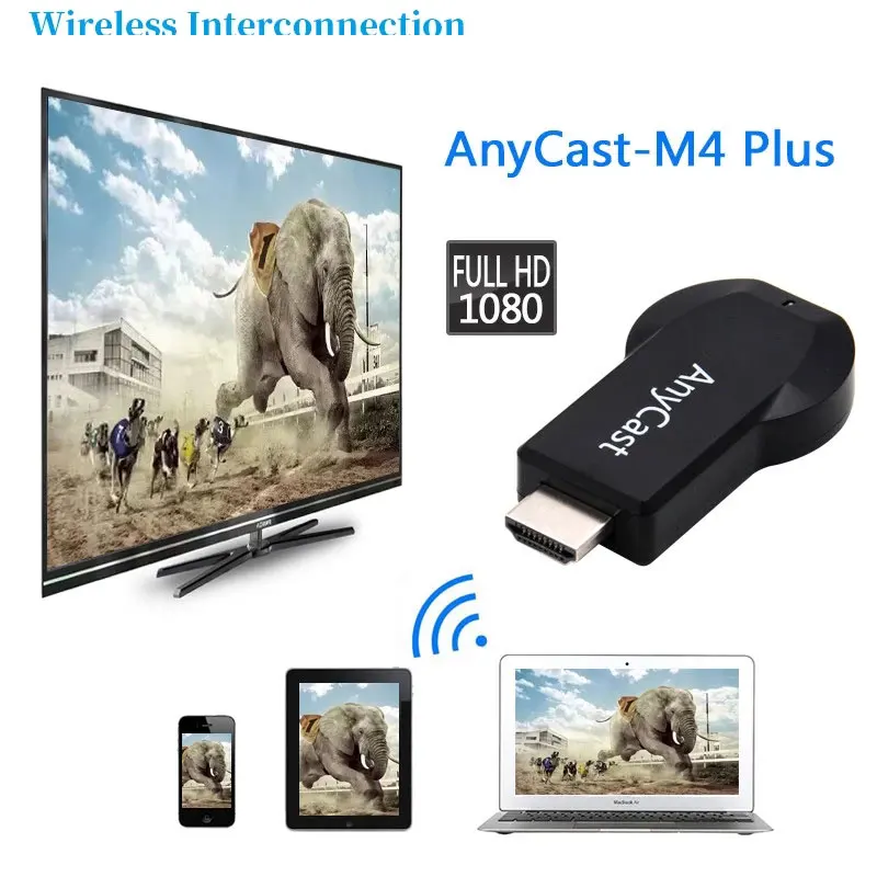 Anycast TV Stick 1080P TV Dongle Wireless DLNA AirPlay Mirror HDMI-Compatible stick Adapter Receiver Miracast  For IOS Android