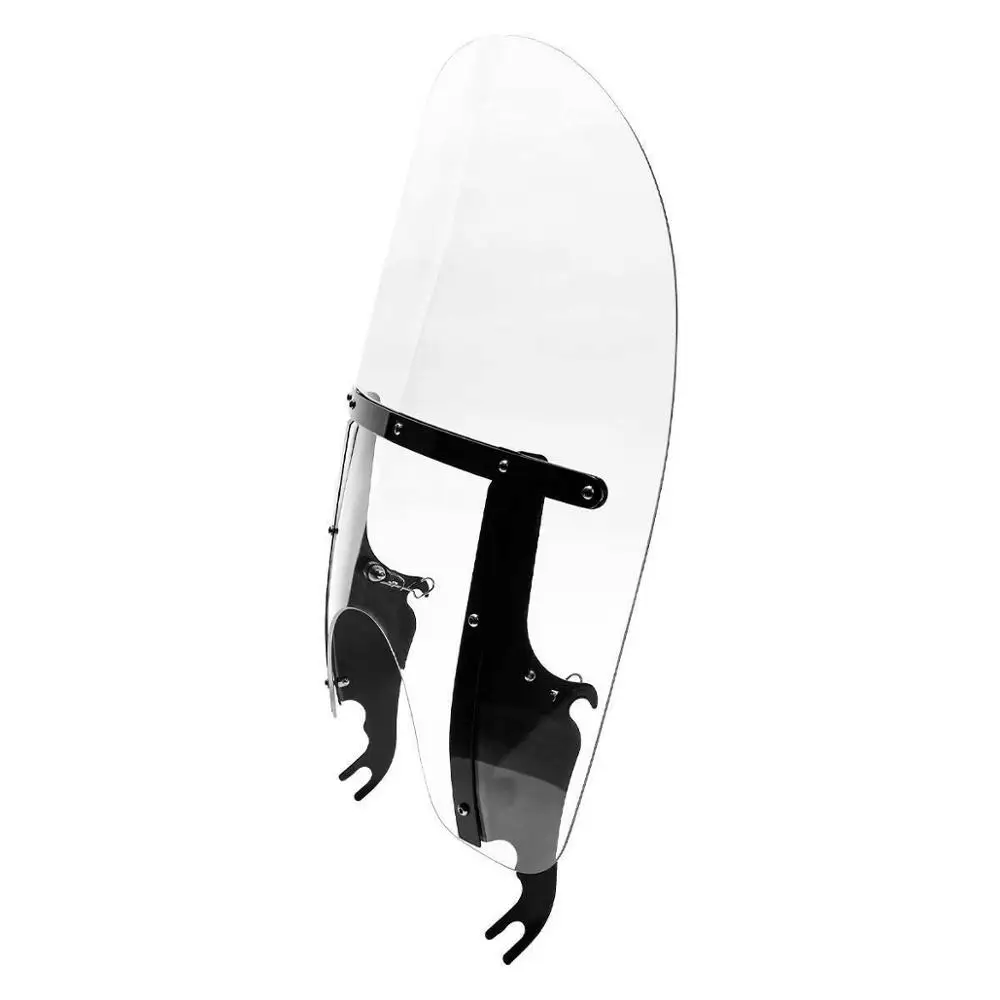 Motorfiets QUICK DETACH Front Clear Afneembare Voorruit Voorruit Voor Harley Softail Slim S FLSS Fat Boy S FLSTFBS Deluxe FLS