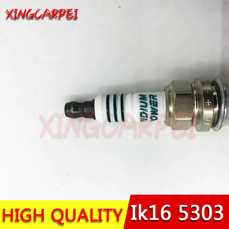 Ik16 5303 4pcs/lot Iridium Spark Plugs Ik16-5303 For Toyota Hyundai Kia Mercedes-Benz Audi Honda Infiniti Car Candles Glow Plug