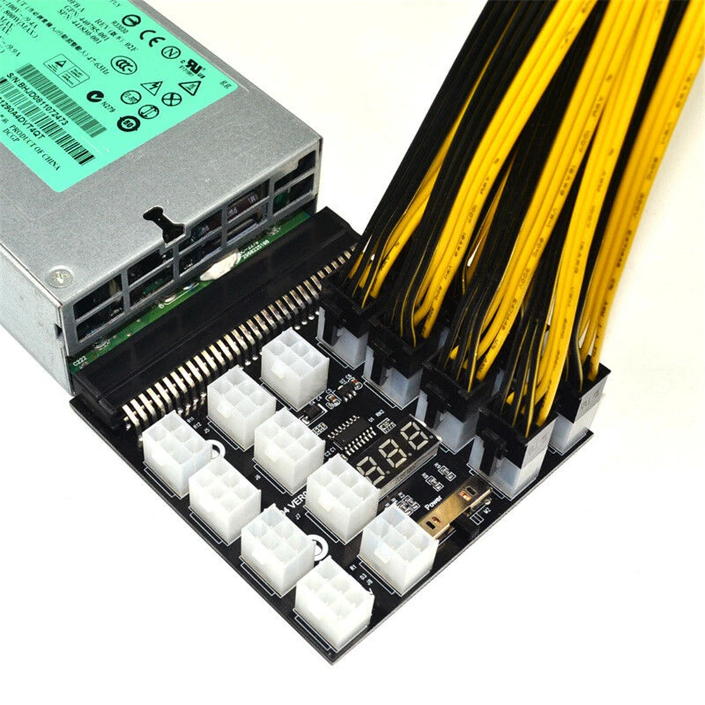 محول لوحة عرض الطاقة لخادم HP ، PCI-E ، 12V ، 17x ، 6Pin ، PSU ، GPU1