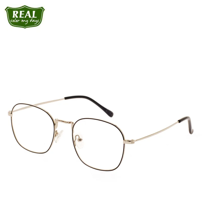 

REAL Fashion Brand Designer Optical Glasses Men Women Glasses Frame Metal Myopic Glasses Prescription Glasses Student Glasses