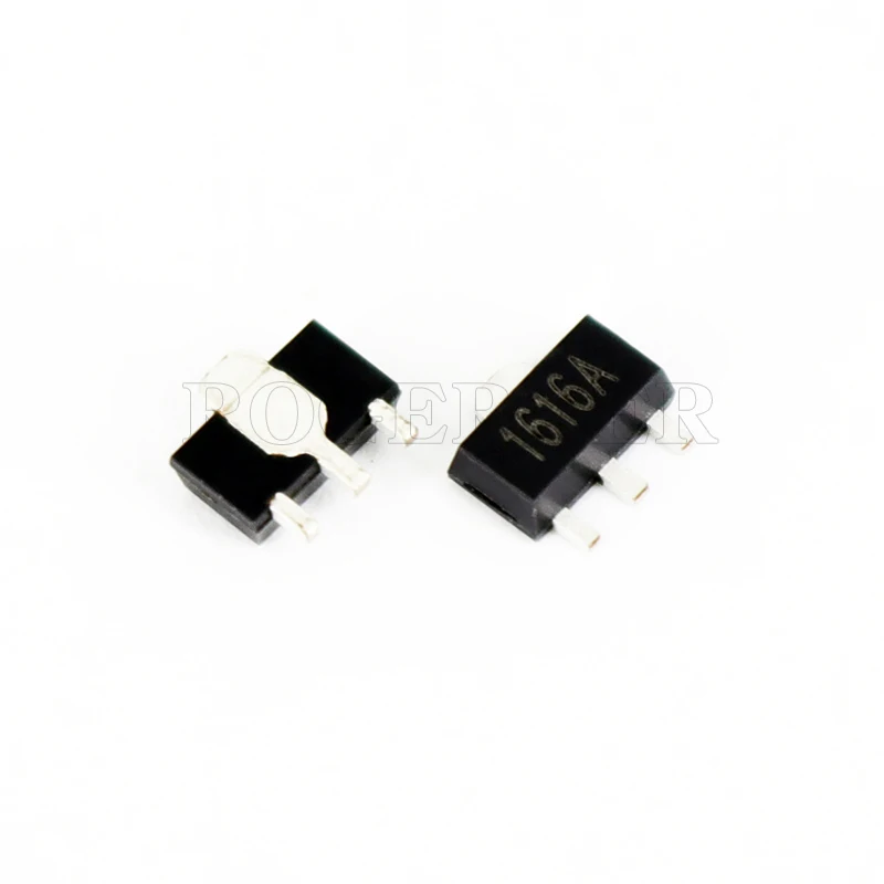 20pcs/lot Triode (transistor) 2SD1616A K 1616A SOT-89 NPN,Vceo=60V,Ic=1A,HFE=200-400