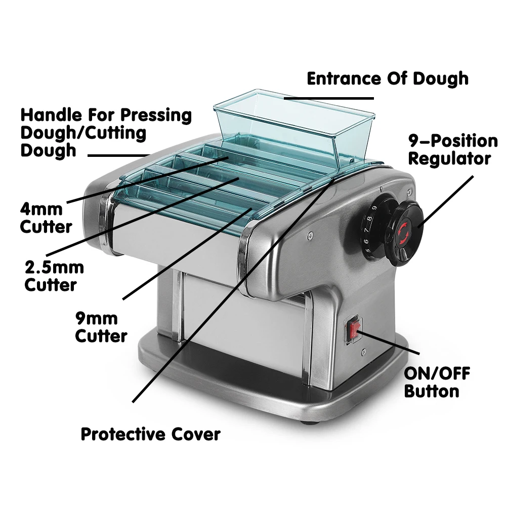 Taglierina commerciale della macchina 2/ 3 /4 di Spaghetti dell'acciaio inossidabile della famiglia della macchina del creatore della tagliatella della macchina della tagliatella di ITOP IT-FKM
