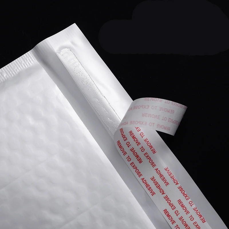 5 Pcs/set Bubble Envelope bag White Bubble PolyMailer Self Seal mailing bags Padded Envelopes For Magazine Lined Mailer