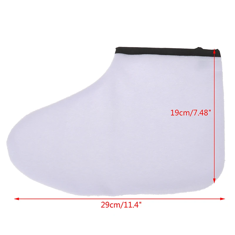1 คู่ขี้ผึ้งพาราฟินป้องกันหน้ากากเท้าถุงมือฟุต Skin Moisturizing Sleeve Whitening Exfoliating ถุงเท้า WAX ถุงมือ B0010