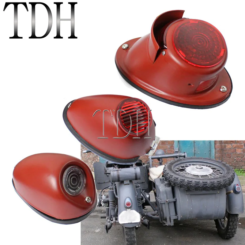 Motorcycle Replica Classic Taillights Brake Stop Lamp Ural Sidecar Indicator Lighting for BMW K750 KS750 DB DS M72 R75 Zündapp